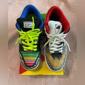 Nike SB dunk low QS What the Prod, sz 9